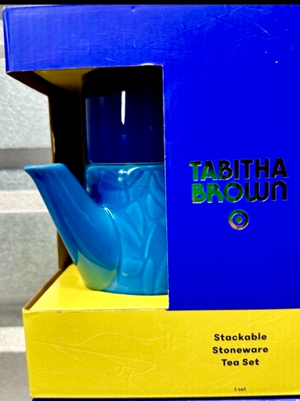 Tabitha Brown for Target 🎯 Stackable
Tea Set